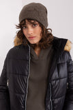 Warm Winter Women's Beanie Hat with Rhinestone Detail