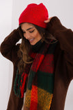 Warm Women's Cashmere Beanie Hat with Rhinestone Detail