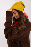 Warm Winter Women's Cashmere Beanie with Rhinestone Detail