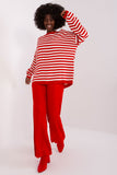 Striped Sweater and Pants Set for Stylish Comfort