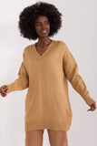 Elegant Modern Sweater with Heart Neckline and Long Sleeves