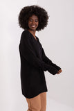 Elegant Modern Sweater with Heart Neckline and Long Sleeves