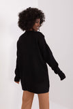 Elegant Modern Sweater with Heart Neckline and Long Sleeves
