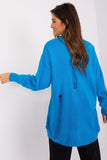 Charming Women's Sweater with Button Detail and V-Neck