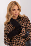 Elegant Insulated Women's Gloves with Pompoms & Touch Screen