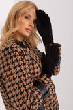 Elegant Insulated Women's Gloves with Pompoms & Touch Screen