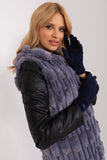 Elegant Insulated Women's Gloves with Decorative Patches