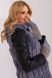 Insulated Touchscreen Women's Gloves with Flower Design