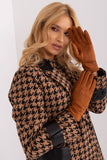 Elegant Insulated Women's Gloves with Touchscreen Flower Design