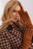 Elegant Insulated Women's Gloves with Touchscreen Flower Design