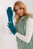 Elegant Insulated Women's Gloves with Touchscreen Flower Design