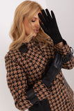 Elegant Insulated Women's Gloves with Touchscreen Finger