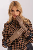 Elegant Insulated Gloves with Flower Detail for Phone Use