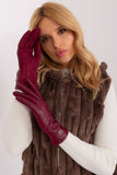 Elegant Insulated Gloves with Touchscreen Floral Design