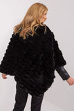 Versatile Casual Poncho with Unique Textured Design