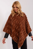 Versatile Casual Poncho with Unique Texture and Comfort