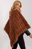 Versatile Casual Poncho with Unique Texture and Comfort