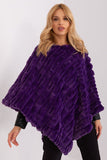 Versatile Casual Textured Poncho for Everyday Wear
