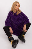 Versatile Casual Textured Poncho for Everyday Wear