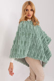 Casual Versatile Poncho with Unique Texture and Comfort