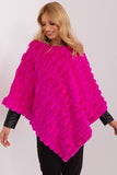Casual Textured Poncho for Everyday Wear and Comfort