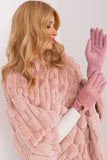 Elegant Insulated Women's Gloves with Geometric Pattern