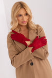 Elegant Insulated Women's Gloves with Decorative Bows