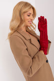 Elegant Insulated Women's Gloves with Decorative Bows