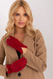 Elegant Insulated Women's Gloves with Decorative Bows