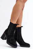 Eco-Suede Women's Ankle Boots with Insulated Comfort