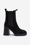 Eco-Suede Women's Ankle Boots with Insulated Comfort