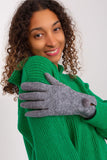 Elegant Insulated Women's Gloves with Decorative Pompoms