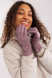 Elegant Insulated Women's Gloves with Touchscreen Flower Design