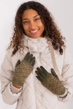 Insulated Women's Touchscreen Gloves with Flower Detail