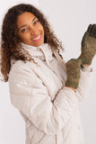 Insulated Women's Touchscreen Gloves with Flower Detail
