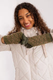 Insulated Women's Touchscreen Gloves with Flower Detail