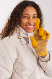 Embroidered Flower Touchscreen Women's Gloves with Insulation