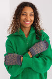 Embroidered Flower Touchscreen Women's Gloves with Insulation