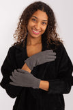 Elegant Insulated Women's Gloves with Decorative Patches