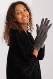 Elegant Insulated Women's Gloves with Decorative Patches