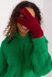 Elegant Insulated Women's Gloves with Decorative Patches