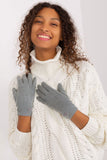 Elegant Insulated Women's Gloves with Decorative Patches