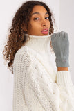 Elegant Insulated Women's Gloves with Decorative Patches