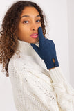 Elegant Insulated Women's Gloves with Decorative Pattern
