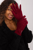 Elegant Geometric Pattern Women's Touchscreen Gloves