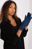 Elegant Fabric Gloves with Geometric Pattern and Buttons