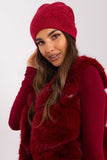 Warm Winter Women's Cashmere Beanie with Rhinestone Detail