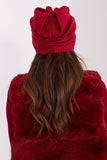 Warm Winter Women's Cashmere Beanie with Rhinestone Detail