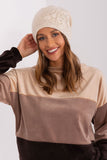 Warm Winter Women's Beanie with Rhinestone Detail