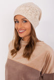 Warm Winter Women's Beanie with Rhinestone Detail